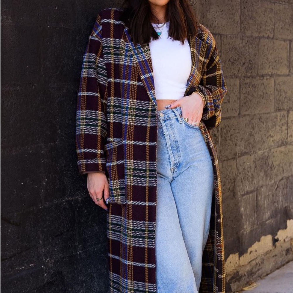 Dressed in Lala Libra Longline Half +
Half Coat